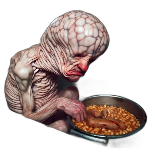 food, creature, animal, face transparent PNG cut-out