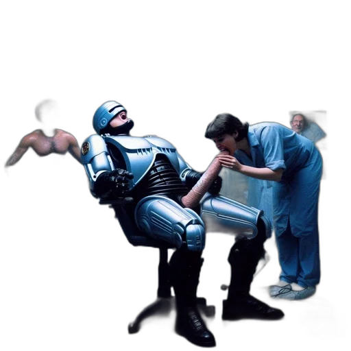 robot, staff, furniture, weapon transparent PNG cut-out