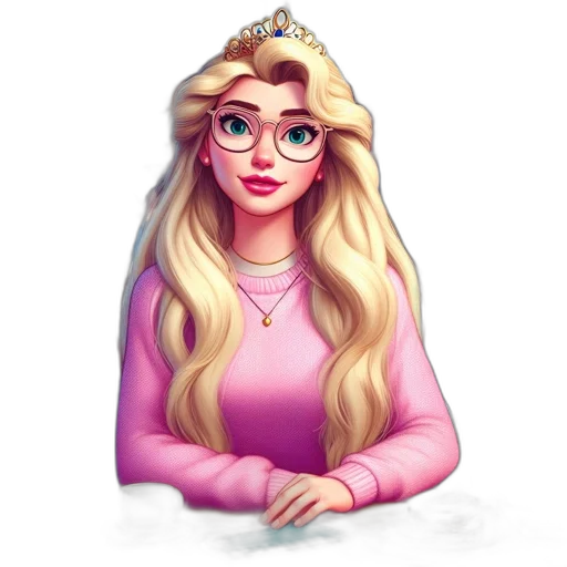 crown, dress, face, jewelry transparent PNG cut-out