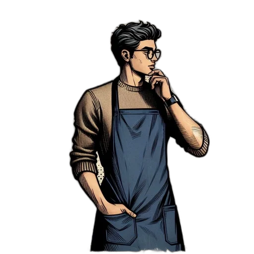 staff, cartoon, concept art, comic book art transparent PNG cut-out
