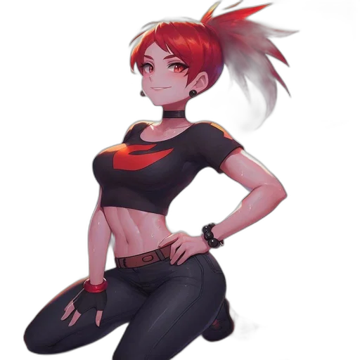 staff, concept art, pixel art, anime transparent PNG cut-out