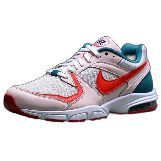 shoes, 3d render, photorealistic, vaporwave transparent PNG cut-out