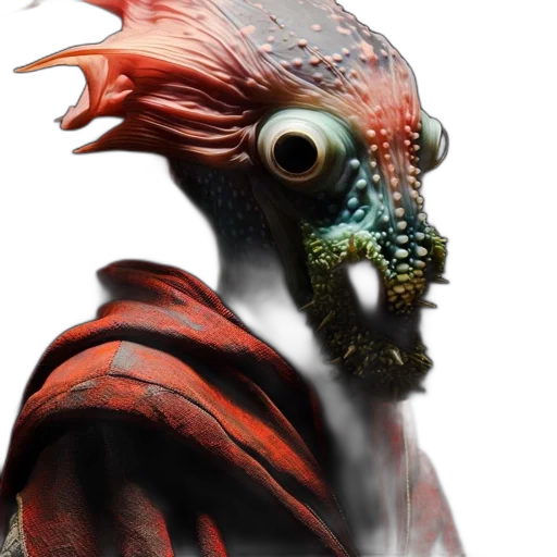mask, creature, face, dragon transparent PNG cut-out