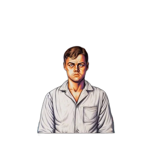 staff, face, jacket, robot transparent PNG cut-out