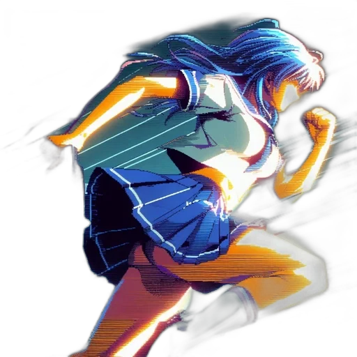 dress, jacket, weapon, face transparent PNG cut-out