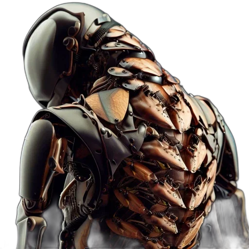robot, mask, jewelry, face transparent PNG cut-out