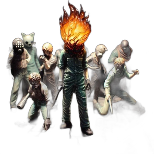 staff, mask, concept art, pixel art transparent PNG cut-out