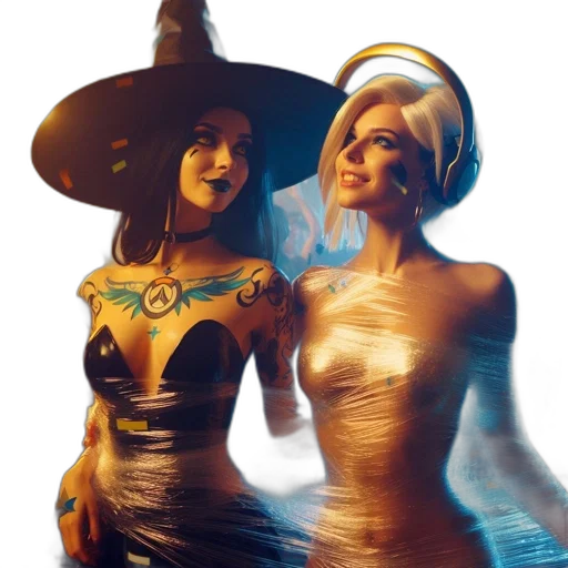 dress, concept art, fantasy art, 3d render transparent PNG cut-out
