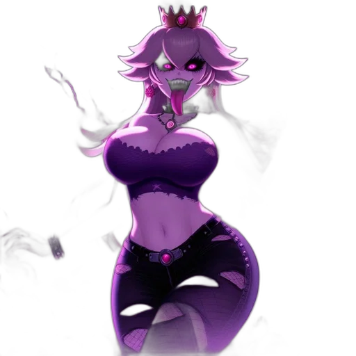 crown, dress, creature, concept art transparent PNG cut-out