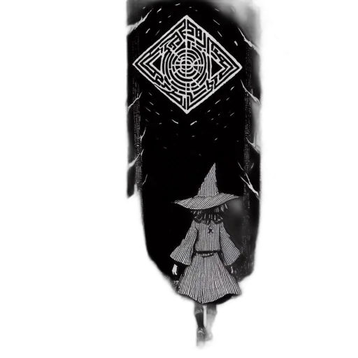 sword, dress, staff, crown transparent PNG cut-out