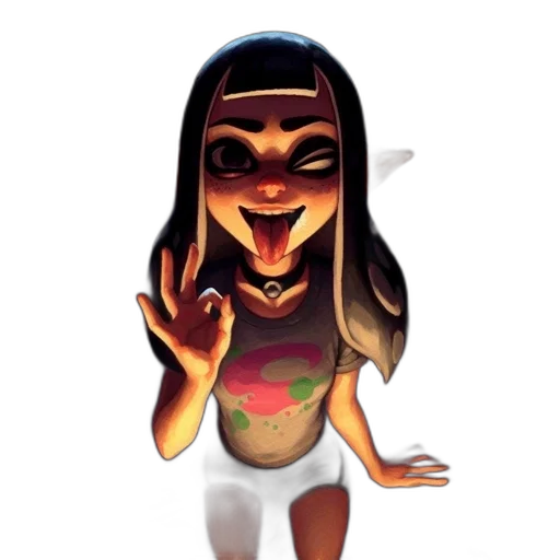 face, creature, mask, dress transparent PNG cut-out