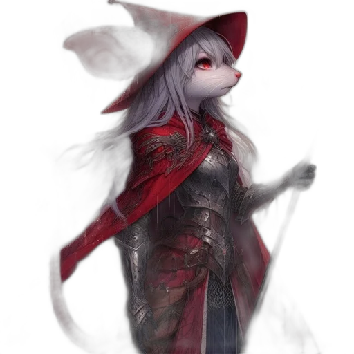 mask, staff, dress, creature transparent PNG cut-out