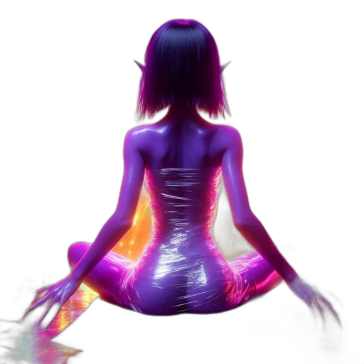 dress, staff, concept art, fantasy art transparent PNG cut-out