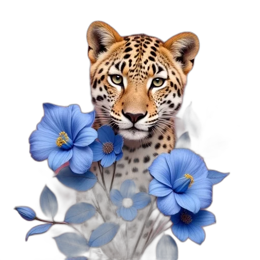 animal, flower, jewelry, creature transparent PNG cut-out