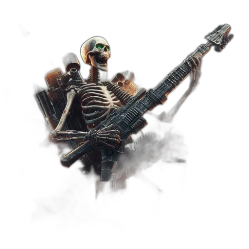 weapon, sword, robot, staff transparent PNG cut-out