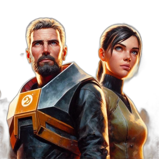 jacket, concept art, comic book art, fantasy art transparent PNG cut-out