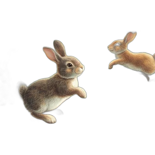 animal, photorealistic, concept art, 3d render transparent PNG cut-out
