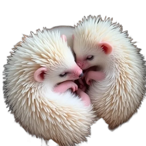 animal, hair, photorealistic, 3d render transparent PNG cut-out
