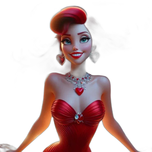 jewelry, dress, crown, fantasy art transparent PNG cut-out