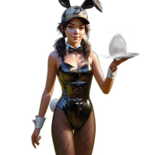 hat, staff, weapon, dress transparent PNG cut-out