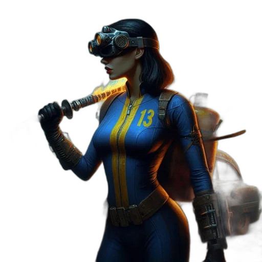 staff, weapon, robot, mask transparent PNG cut-out