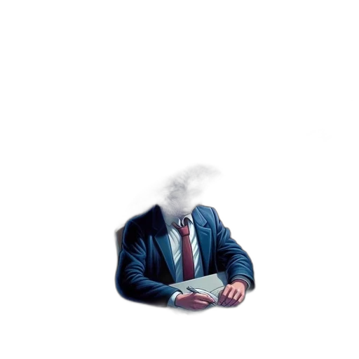 jacket, mask, face, robot transparent PNG cut-out
