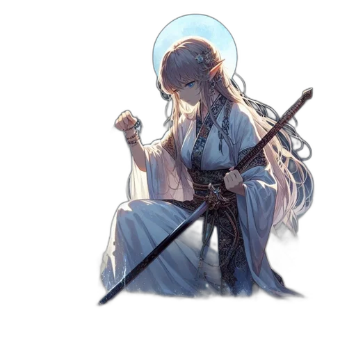 sword, weapon, staff, crown transparent PNG cut-out