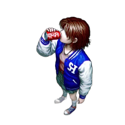 jacket, bottle, staff, food transparent PNG cut-out