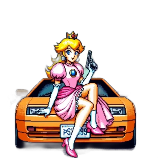 weapon, car, dress, staff transparent PNG cut-out