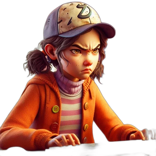 jacket, face, concept art, fantasy art transparent PNG cut-out