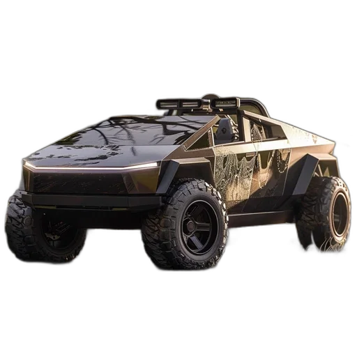 car, 3d render, concept art, futuristic transparent PNG cut-out