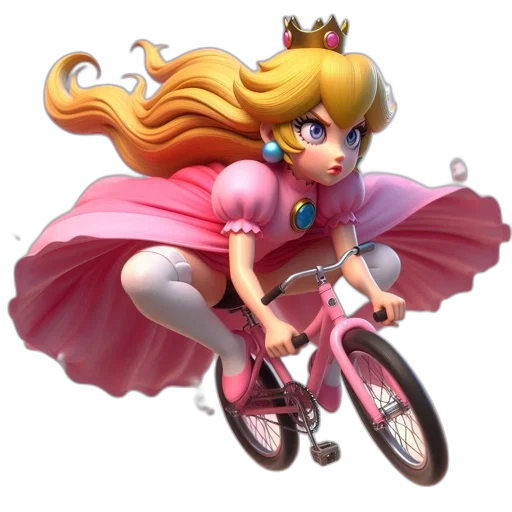 dress, crown, concept art, 3d render transparent PNG cut-out