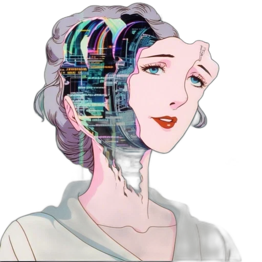 robot, face, crown, mask transparent PNG cut-out