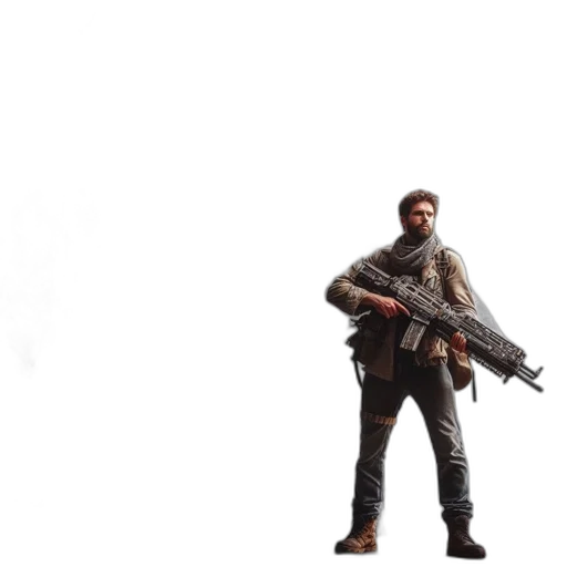 weapon, jacket, sword, staff transparent PNG cut-out