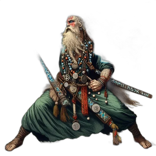sword, staff, weapon, fantasy art transparent PNG cut-out