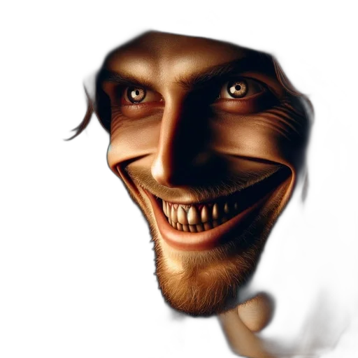 mask, face, creature, staff transparent PNG cut-out