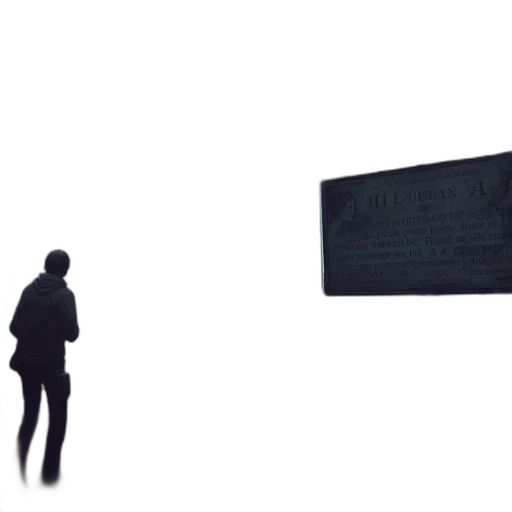 jacket, weapon, staff, robot transparent PNG cut-out