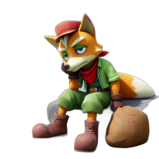 staff, hat, animal, jacket transparent PNG cut-out