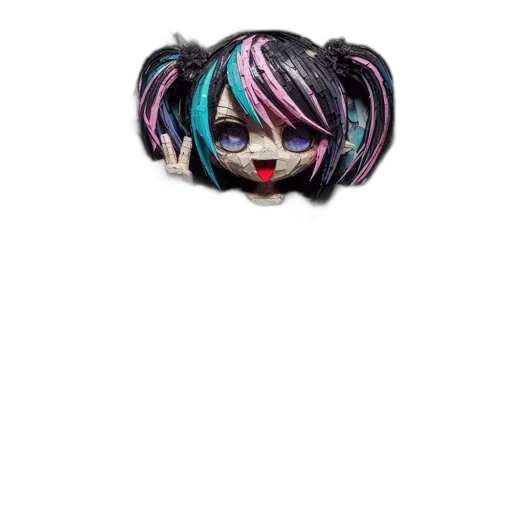 hair, creature, mask, jewelry transparent PNG cut-out