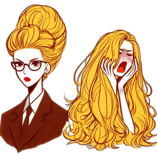 hair, cartoon, concept art, anime transparent PNG cut-out