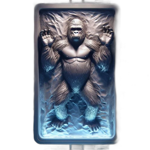 animal, creature, 3d render, concept art transparent PNG cut-out