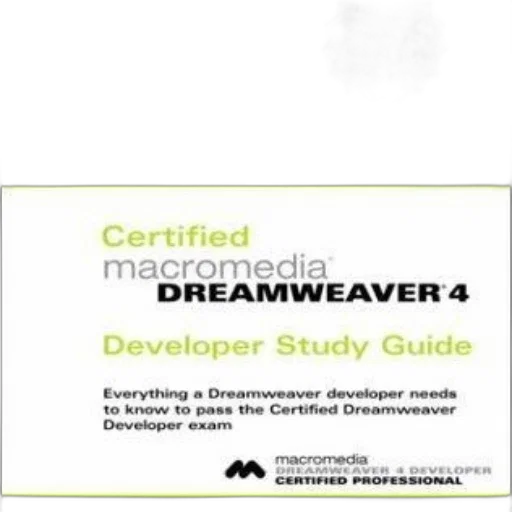 certified, macromedia, dreamweaver, developer transparent PNG cut-out