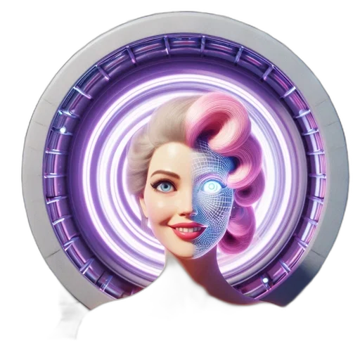 hair, jewelry, face, mask transparent PNG cut-out