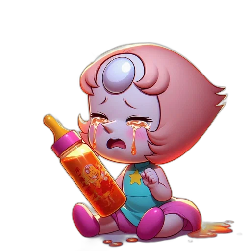 food, staff, concept art, vaporwave transparent PNG cut-out