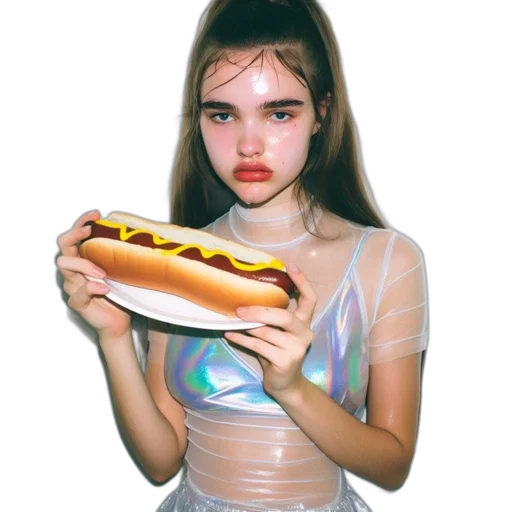food, dress, face, creature transparent PNG cut-out