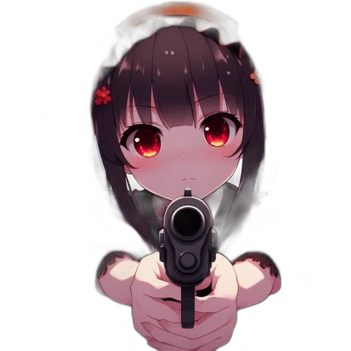 weapon, staff, animal, face transparent PNG cut-out