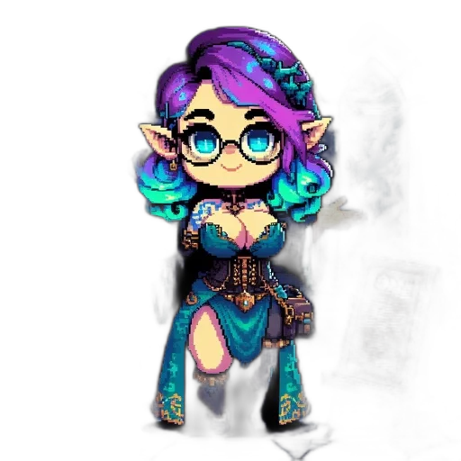 staff, fantasy art, pixel art, concept art transparent PNG cut-out