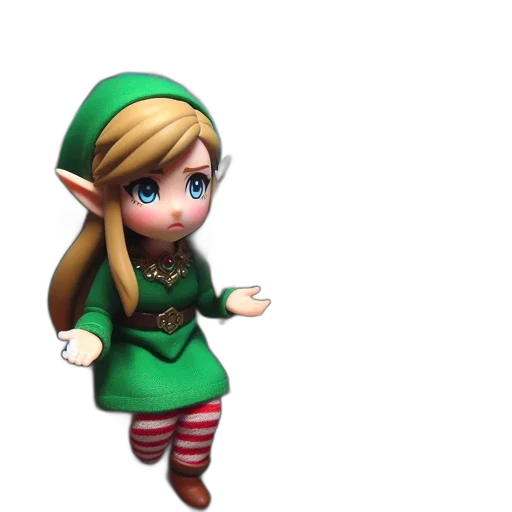 dress, face, staff, hat transparent PNG cut-out