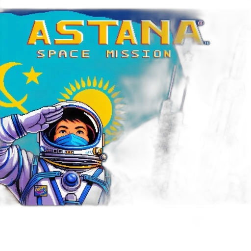 concept art, comic book art, pixel art, outer space transparent PNG cut-out
