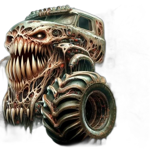 creature, car, dragon, animal transparent PNG cut-out